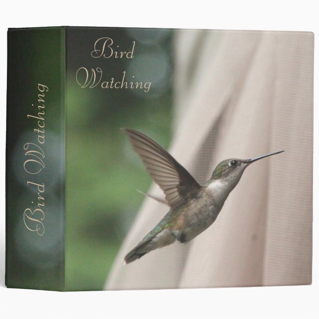 Bird Watching Binder (Front/Spine)