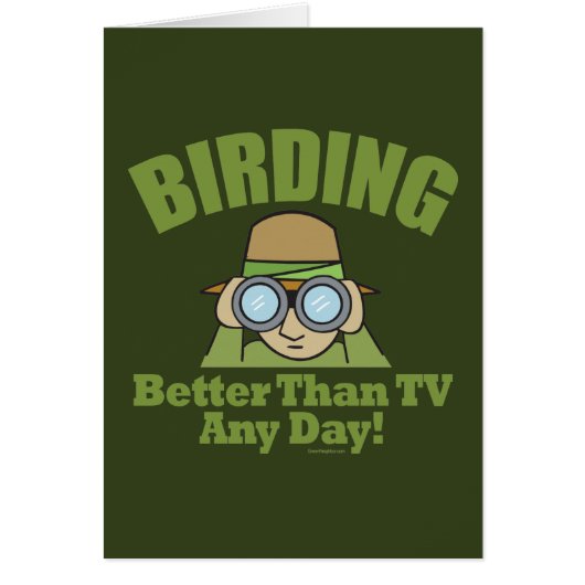 Bird Watching, Birding Cards (Front)