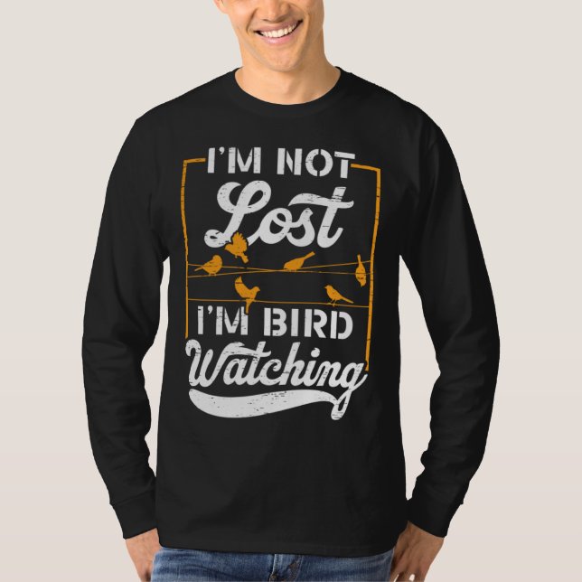 Bird Watching Birds Birder  1 T-Shirt (Front)