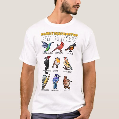 Bird Watching Birdwatcher Bird Sports Wildlife 3 T_Shirt