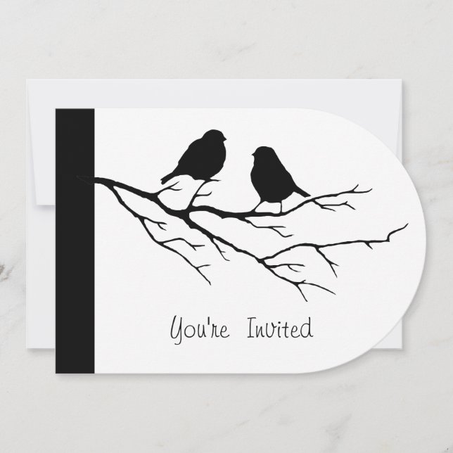 Bird Watching Birthday Party Invite to Customize (Front)