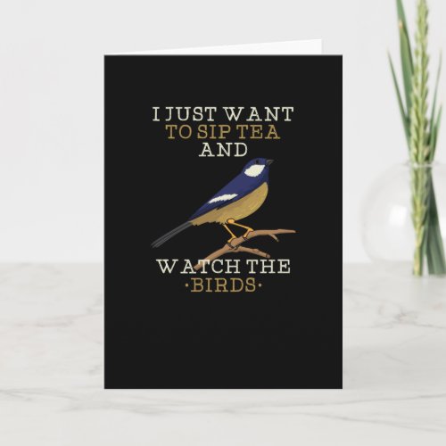 Bird Watching Card