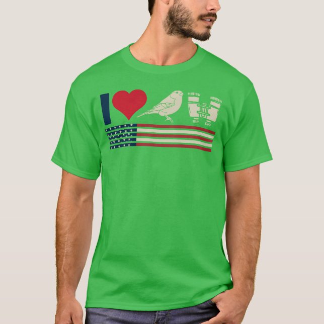Bird Watching Ornithology gift T-Shirt (Front)