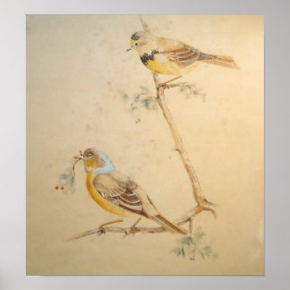 Bird Watercolor – Nature Wall Art