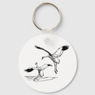 Bird / Whooping Crane Keychain