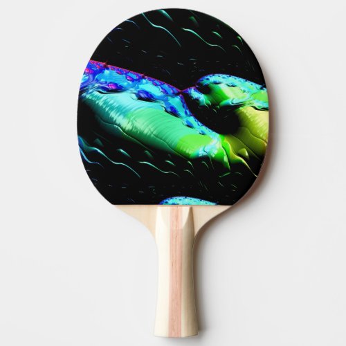 BIRD WING  Original Fractal  Ping Pong Paddle