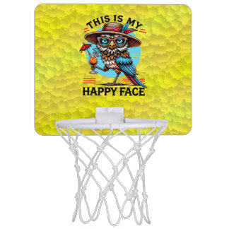Bird with a Twist Mini Basketball Hoop