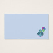 Bird with Balloons - Birthday Party Planner (Back)