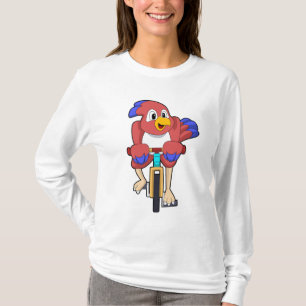 Bird with Bicycle T-Shirt