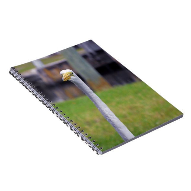 Bird with Long Neck Notebook (Right Side)