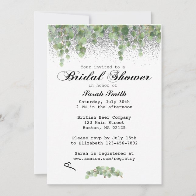 Birdal Shower Invite (Front)