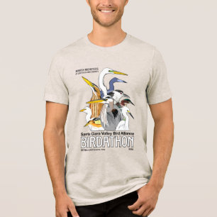 Birdathon 2026 T-shirt Men Tri-Blend Shirt