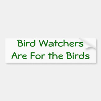 Birder Bumper Sticker