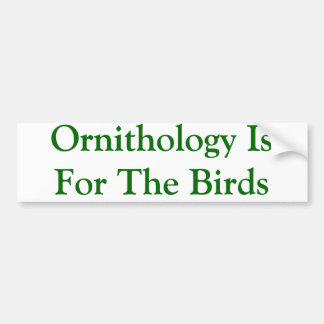 Birder Bumper Sticker