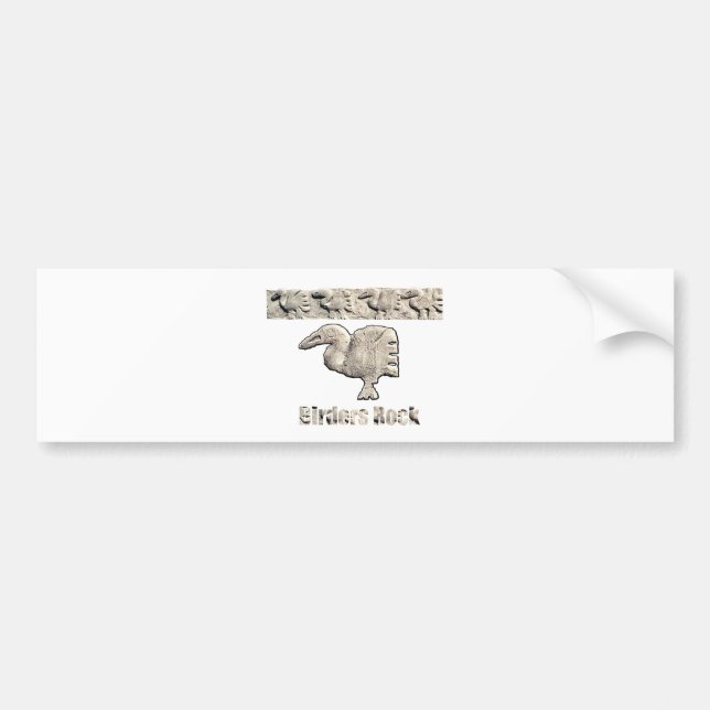 Birders Rock Bumper Sticker (Front)