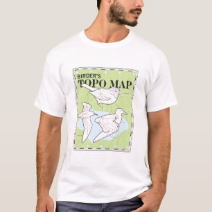 Birder's Topo Map T-Shirt