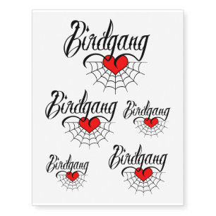 Birdgang - Halloween - Temporary Tattoos