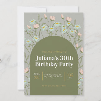 Birdhday invitation
