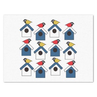 Birdhouse Bird House Colorful Birds Birdhouse