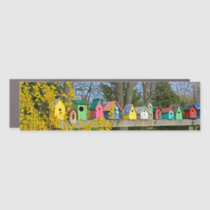 Birdhouse Boulevard Car Magnet