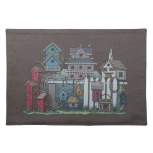 Birdhouse Collection Placemat