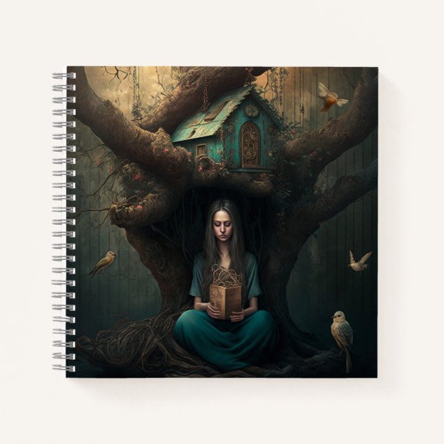 Birdhouse Dreams Notebook (Front)