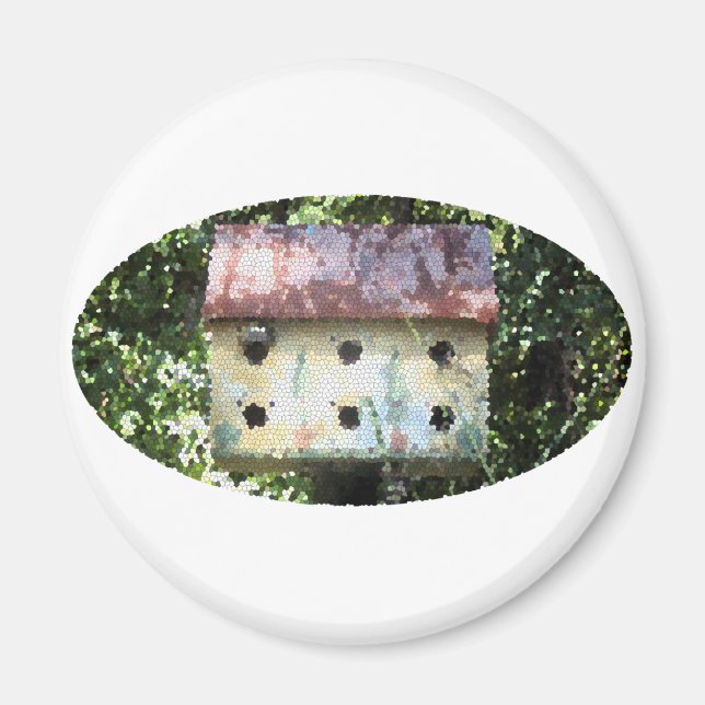 Birdhouse Edited Magnet (Front)