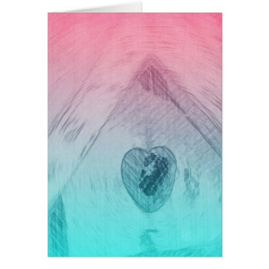 Birdhouse Heart Digital Art Cards (Front)