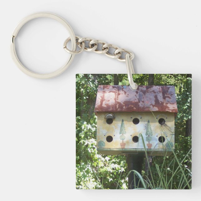 Birdhouse Keychain (Front)