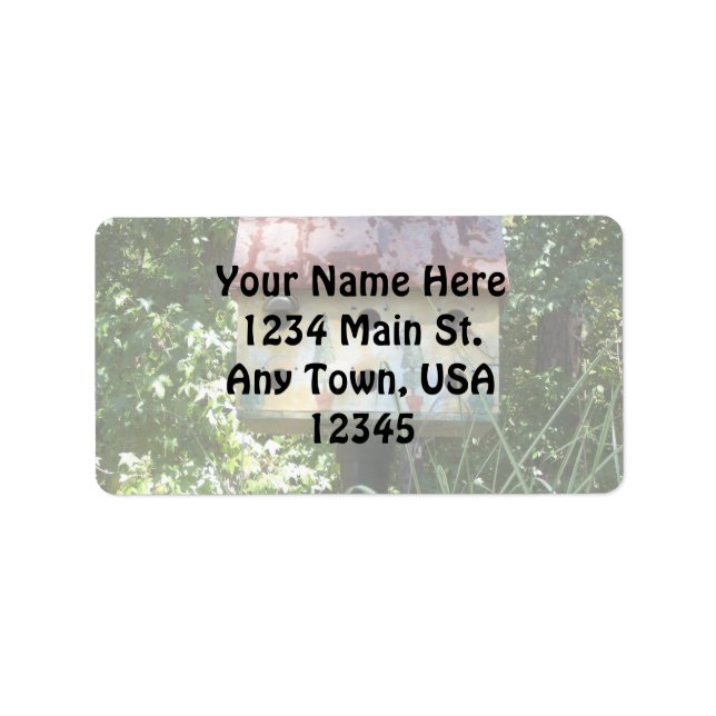 Birdhouse Label (Front)