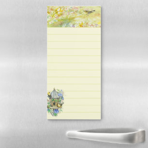 Birdhouse Magnetic Notepad