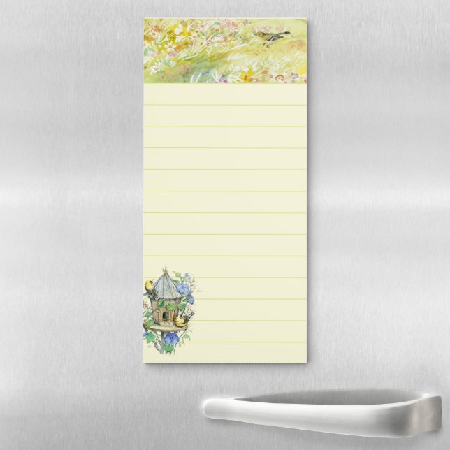 Birdhouse Magnetic Notepad (In Situ)