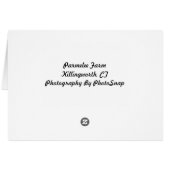 Birdhouse Notecard (Back Horizontal)