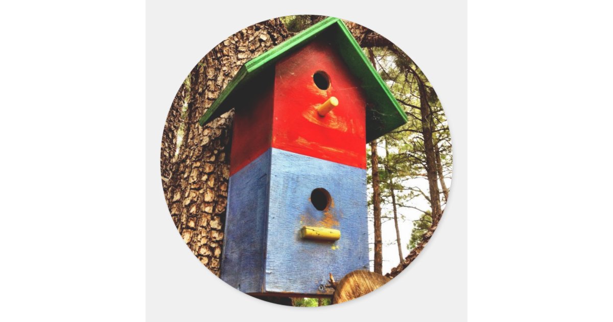 Birdhouse Stickers | Zazzle.com