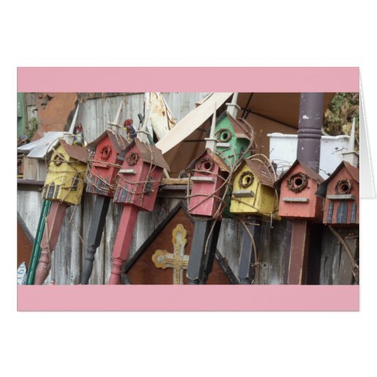 Birdhouses Cards (Front Horizontal)