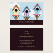 Birdhouses | We Have Moved Mini Announcement (Front & Back)