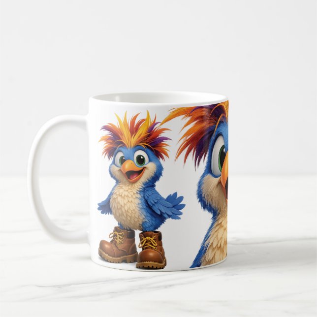 Birdie Bird Coffee Mug (Left)