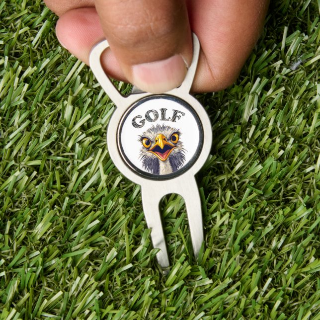 Birdie Divot Tool Bottle Opener with Marker (Insitu 1)