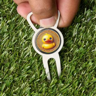 Birdie Divot Tool Bottle Opener with Marker
