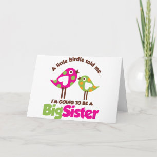 Birdie Going To Be A Big Sister Announcement