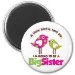 Birdie Going To Be A Big Sister Magnet at Zazzle