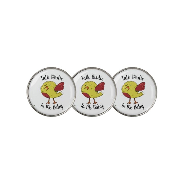 Birdie Golf Ball Marker (3 Up)