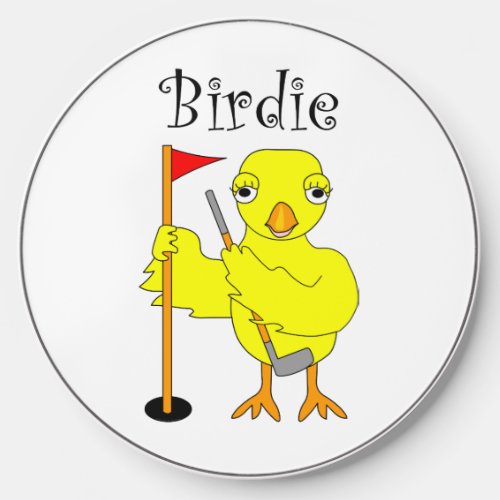 Birdie Golfer Chick Wireless Charger