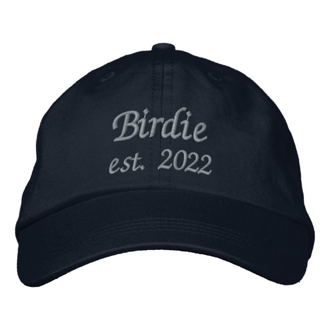 Birdie Hat - Baby Blue Stitching (Front)