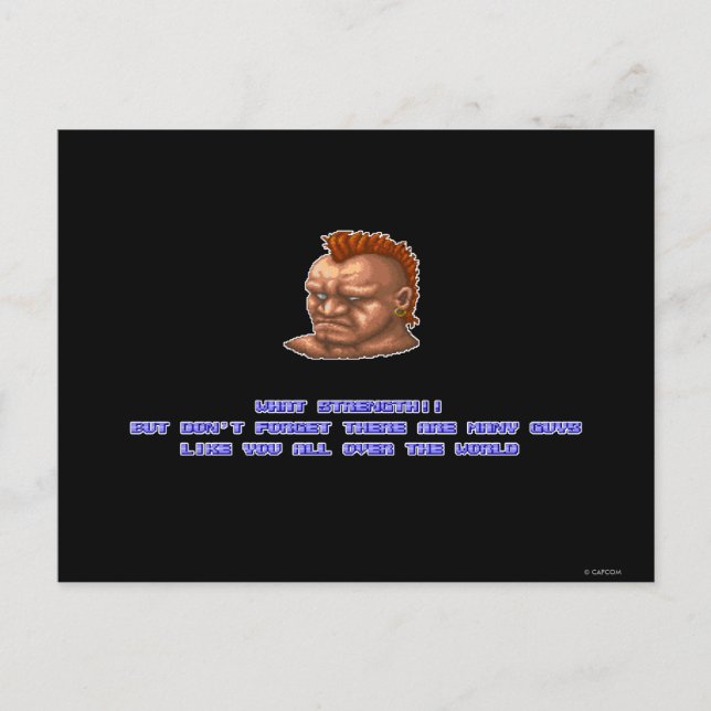 Birdie KO'ed Postcard (Front)