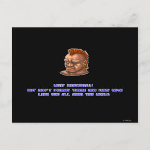 Birdie KO'ed Postcard