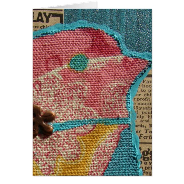 Birdie Mixed Media Cards (Front)