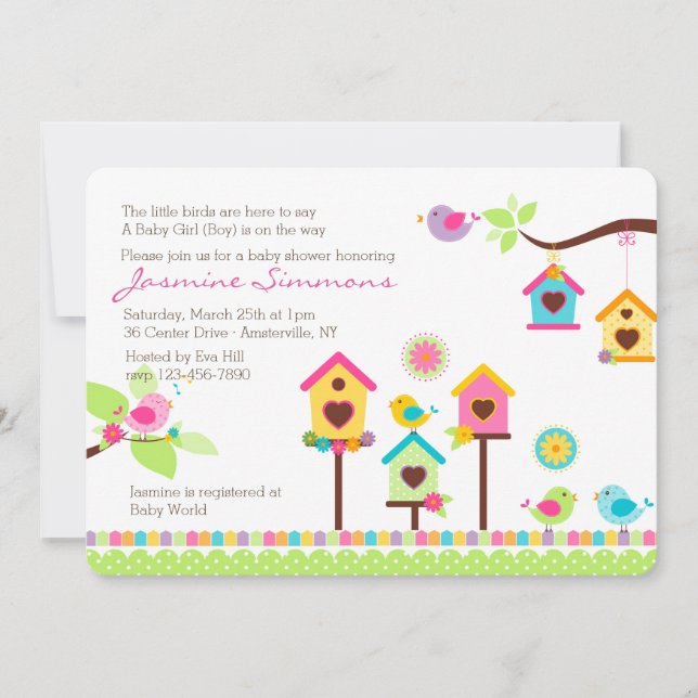 Birdie Neighborhood Invitation (Front)