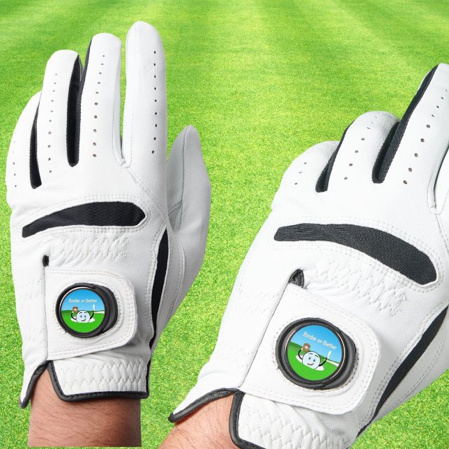 Birdie or Better Golf Ball Celebrating Hole in One Golf Glove (Inspire your game with this “Birdie or Better” golf glove, perfect for aiming for every hole-in-one.)