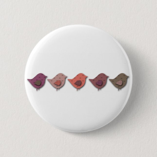 BIRDIE PINBACK BUTTON (Front)